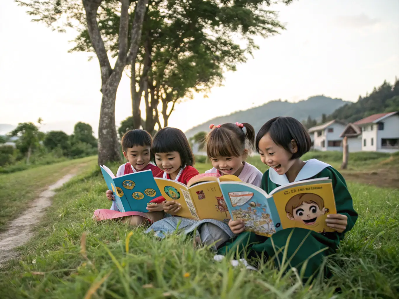 An engaging image of children participating in an APSA-led educational workshop on environmental conservation.